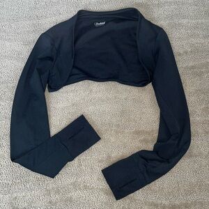 Bombshell Sportswear Long Sleeve Crop Jacket size S